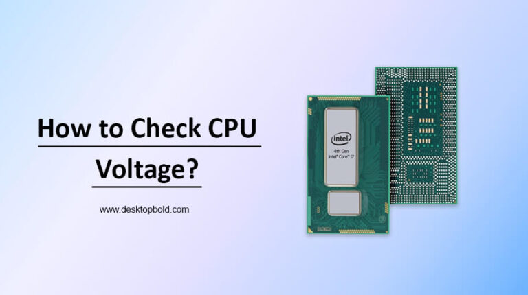 How to Check CPU Voltage?